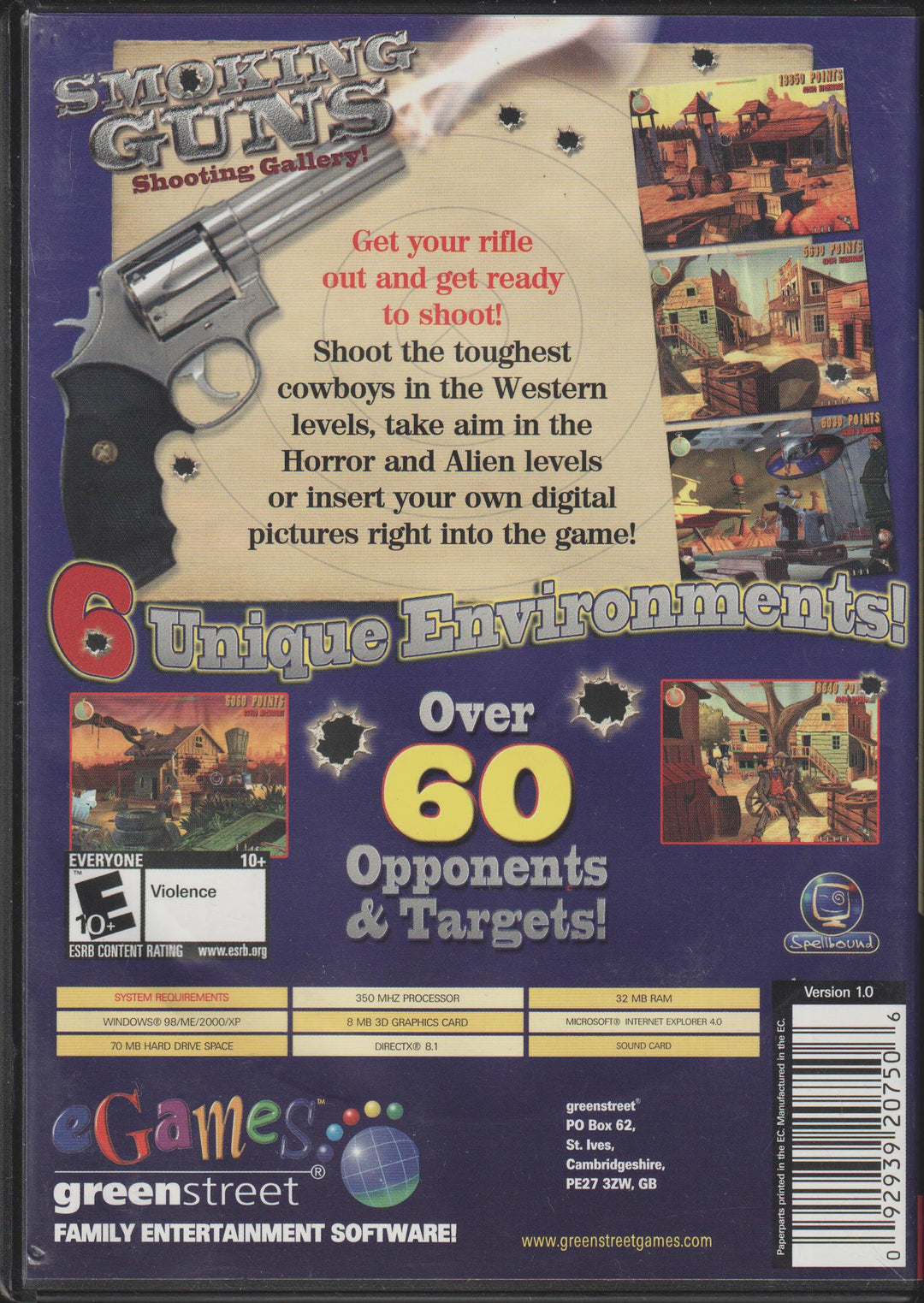 Smoking Guns: Shooting Gallery!. PC-spill.