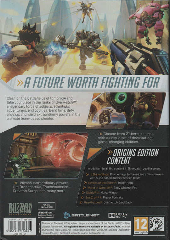 Overwatch: Origins Edition. PC-spill.
