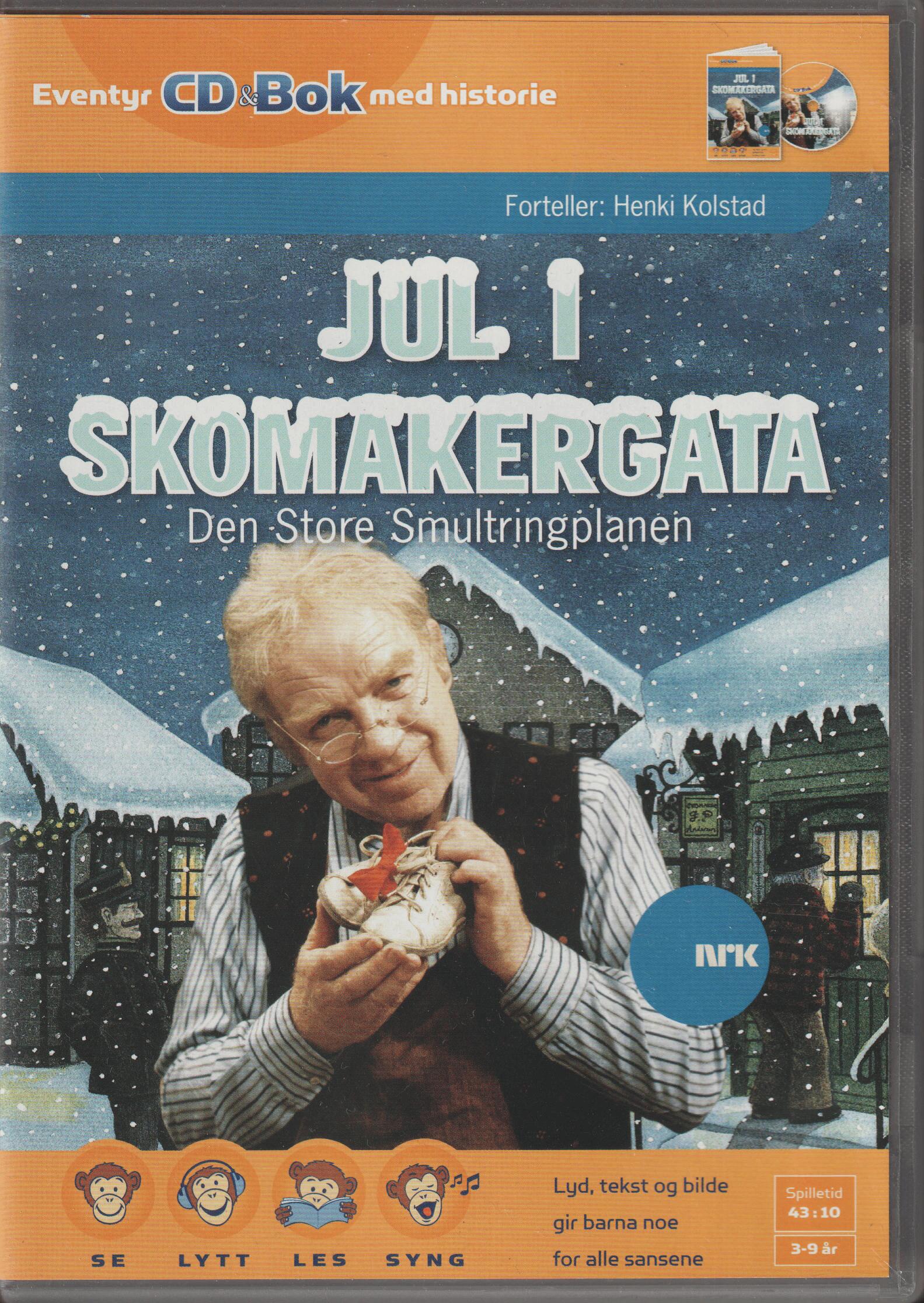Jul i Skomakergata: Den Store Smultringplanen. CD + Bok.