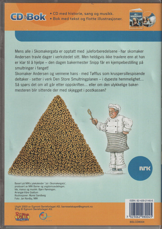 Jul i Skomakergata: Den Store Smultringplanen. CD + Bok.
