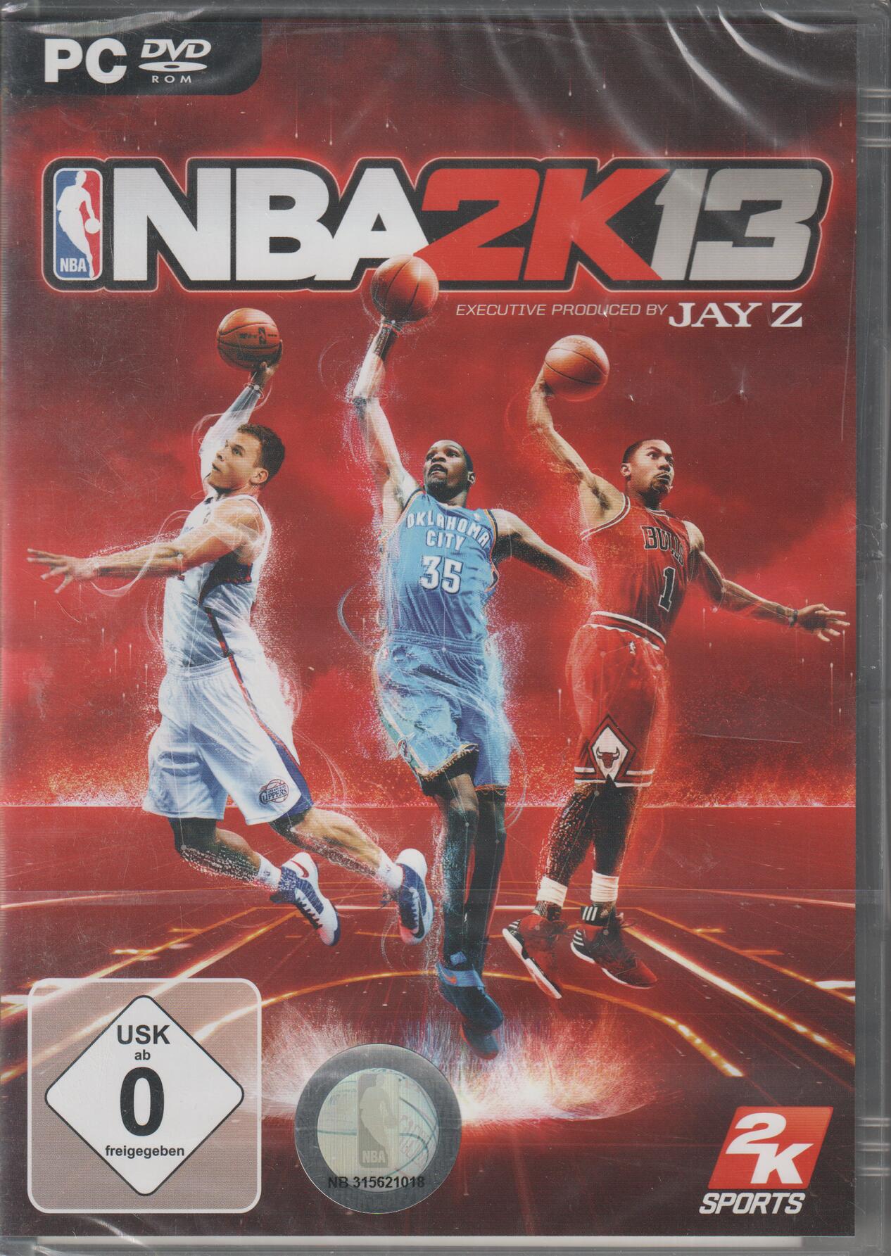 NBA 2K13. PC-spill. Ny i plast!