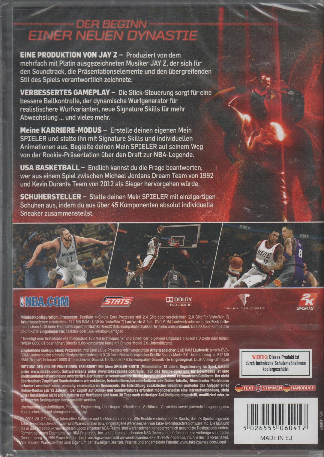 NBA 2K13. PC-spill. Ny i plast!