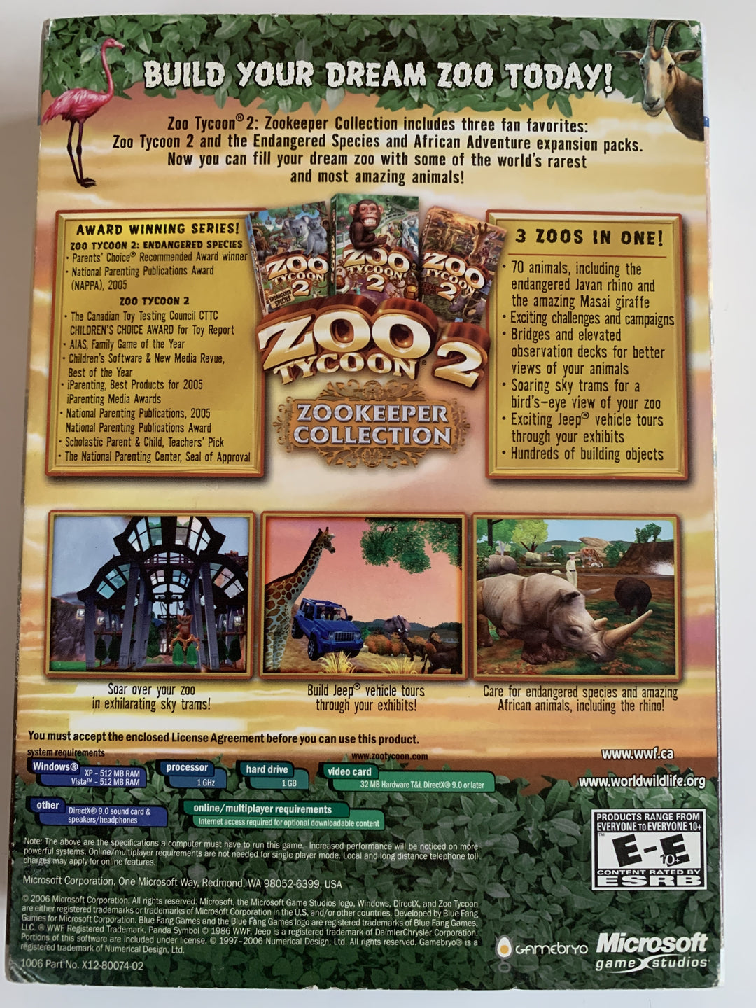 Zoo Tycoon 2: Zookeeper Collection. PC-spill.
