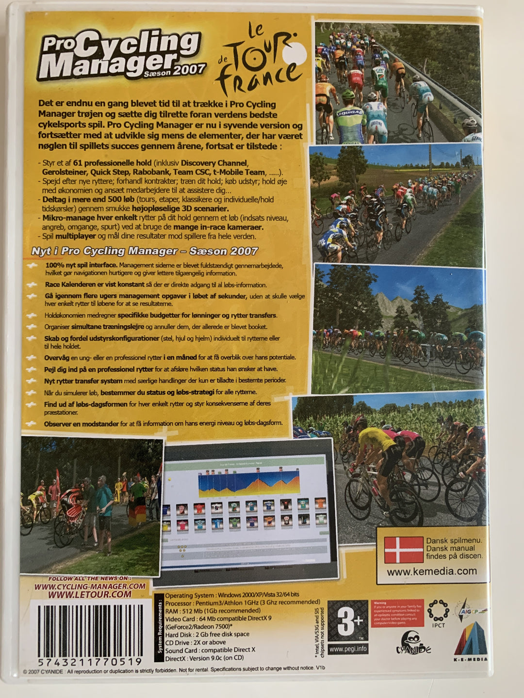 Pro Cycling Manager Sæson 2007. PC-spill.
