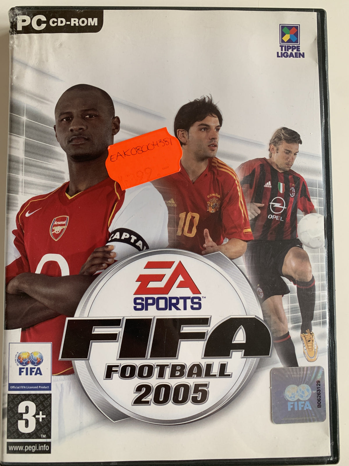 FIFA Football 2005. PC-spill.