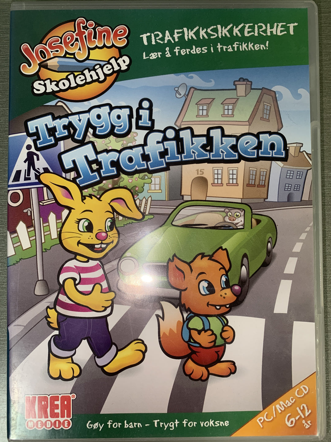Josefine Skolehjelp: Trygg i trafikken. PC/Mac-spill.