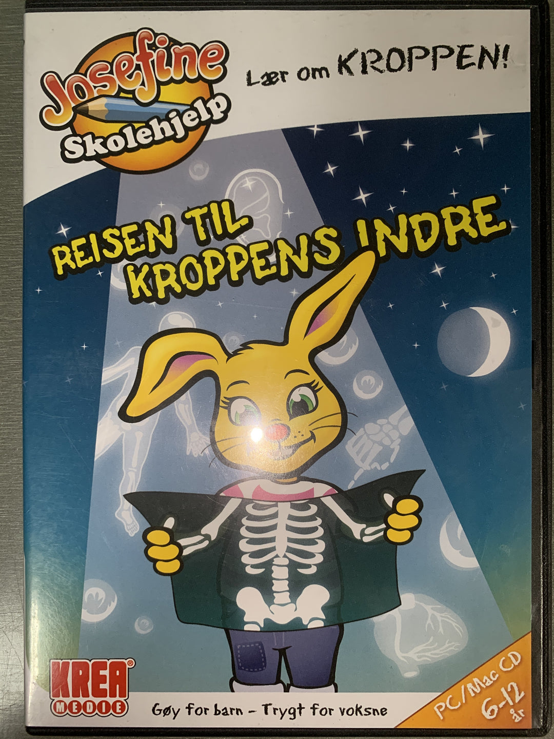 Josefine Skolehjelp: Reisen til kroppens indre. PC/Mac-spill.