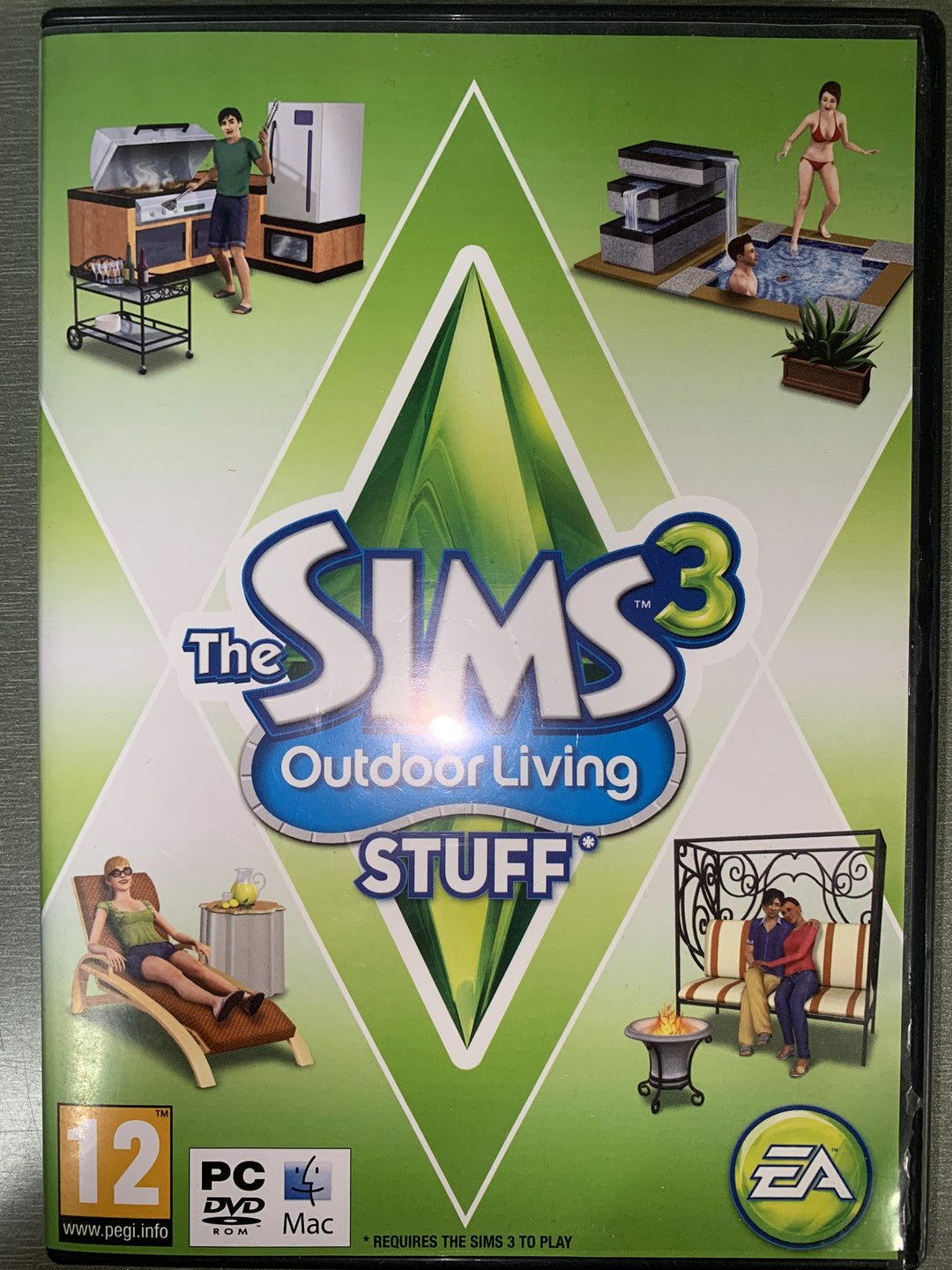 The Sims 3: Outdoor Living Stuff. PC/Mac-spill.