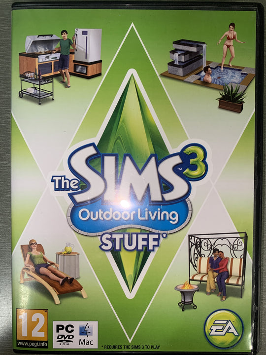 The Sims 3: Outdoor Living Stuff. PC/Mac-spill.