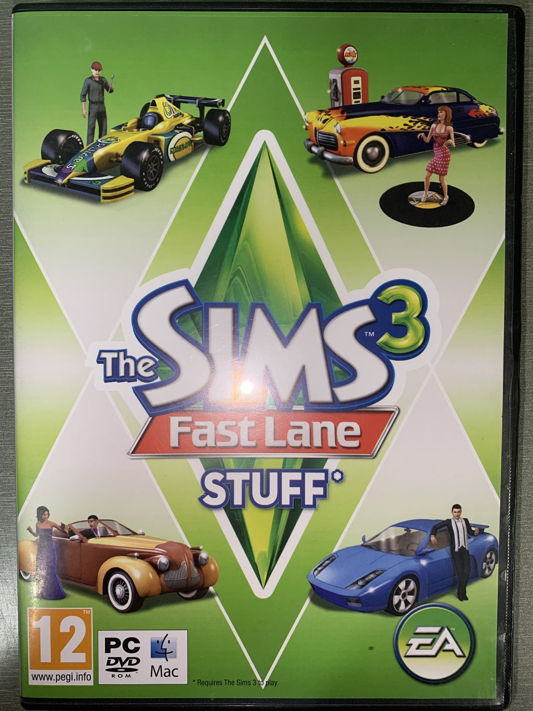 The Sims 3: Fast Lane Stuff. PC/Mac-spill.