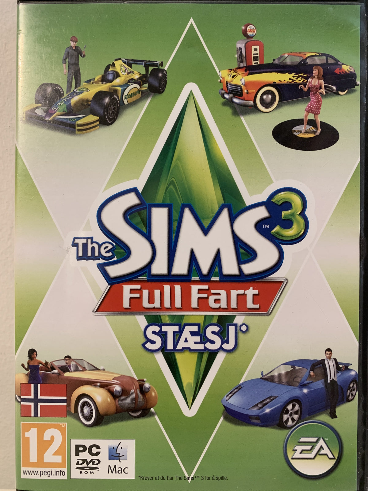 The Sims 3: Full Fart Stæsj. PC/Mac-spill.