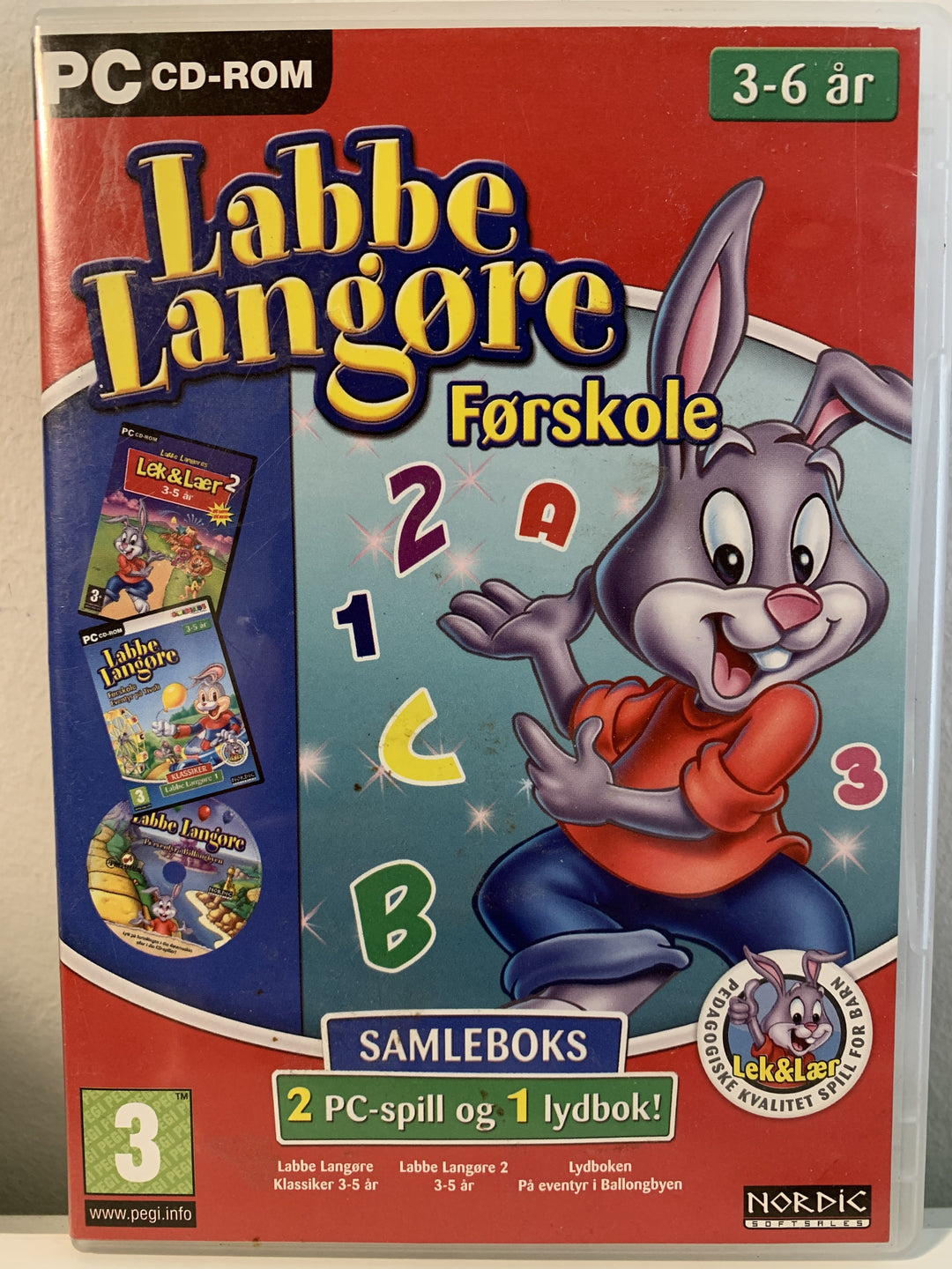 Labbe Langøre Førskole – Samleboks. PC-spill.