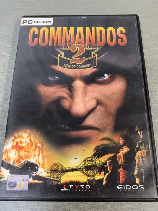Commandos 2: Men of Courage. PC-spill.
