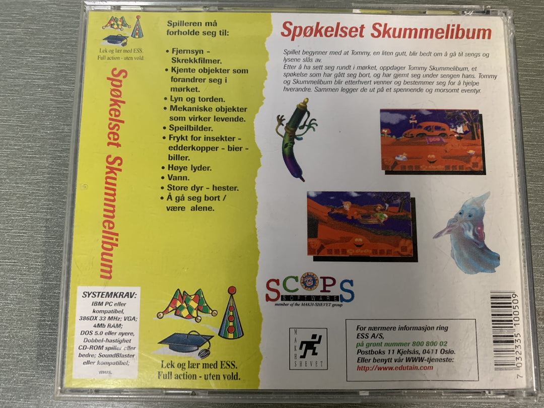 Spøkelset Skummelibum. PC-spill.