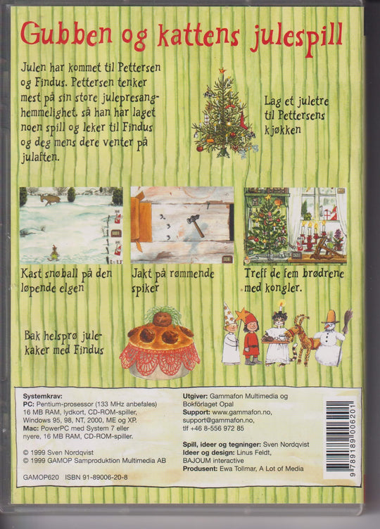 Gubben og kattens julespill. 1999. PC/Mac-spill.