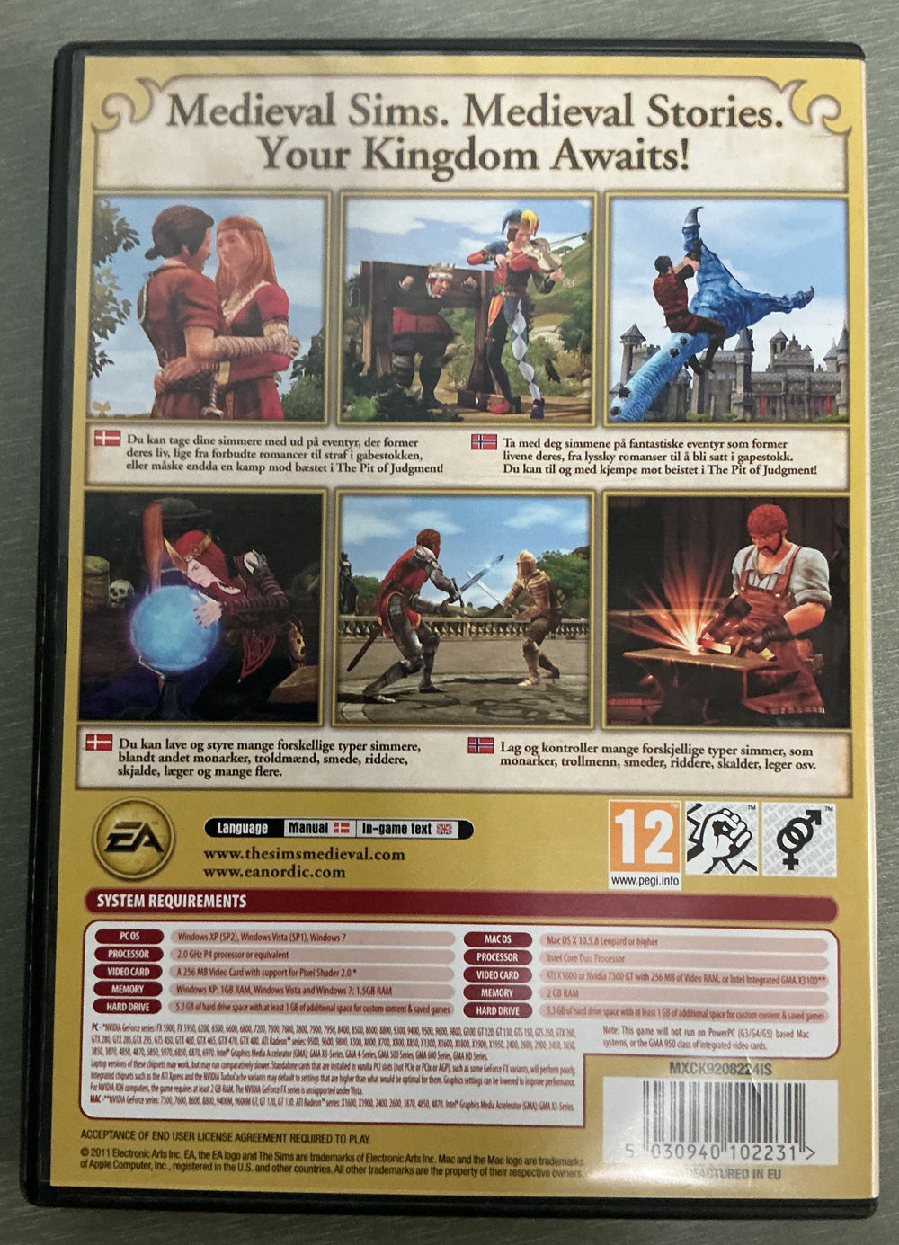 The Sims Medieval – Limited Edition. 2011. PC/Mac-spill.