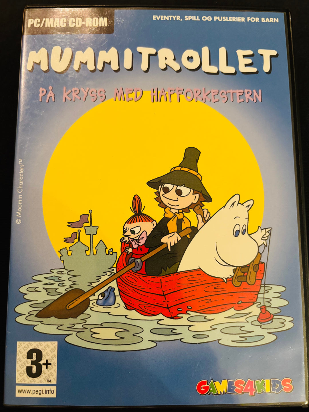 Mummitrollet – På Kryss med Hafforkestern. PC.