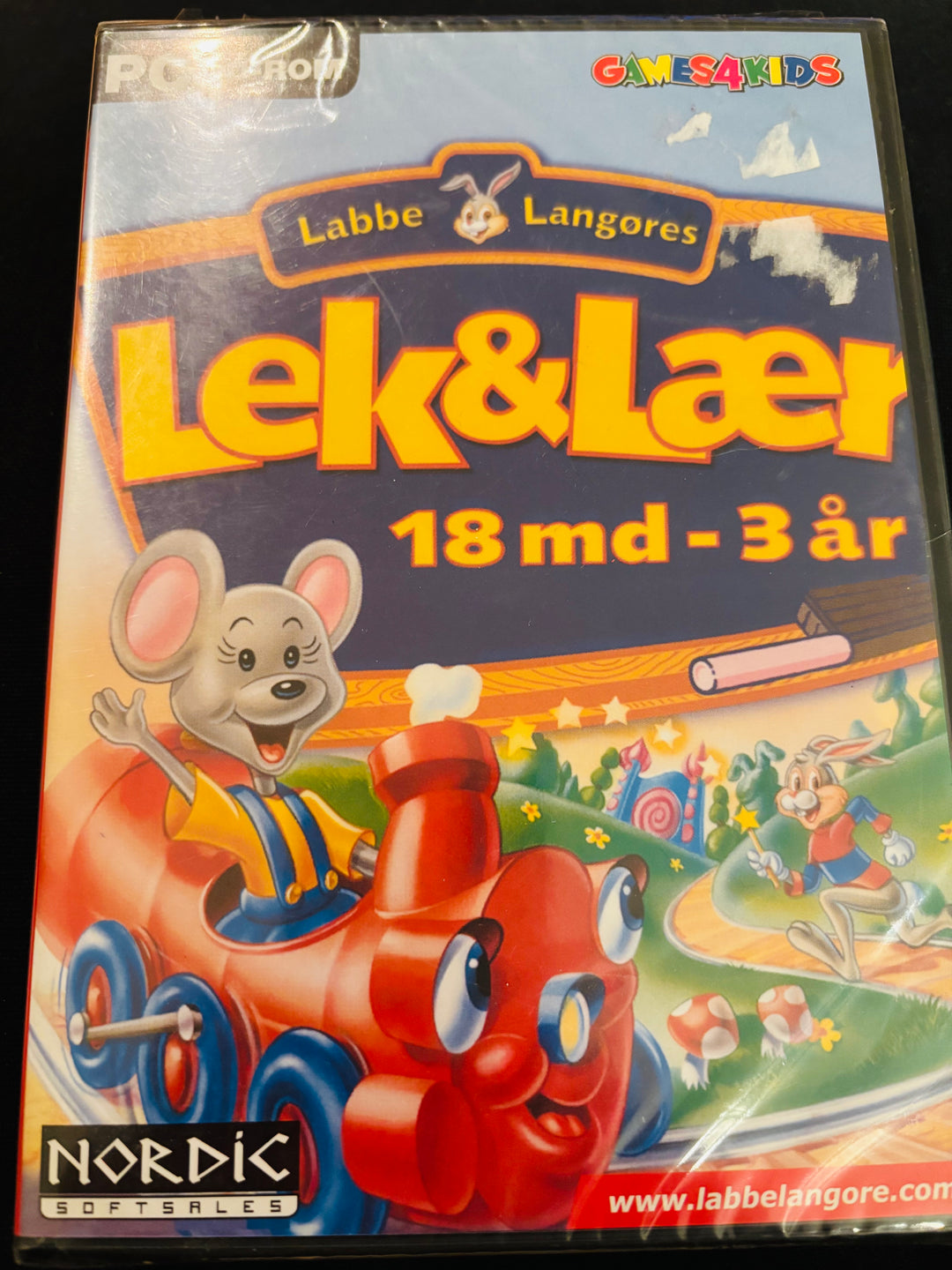 Labbe Langores Lek & Lær 18 md – 3 år. PC. Ny i plast!