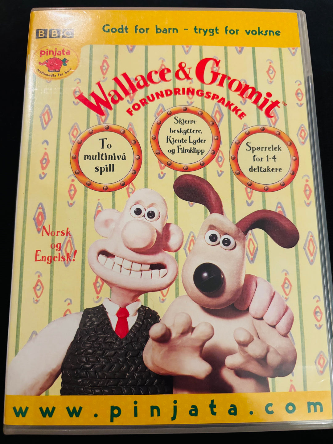 Wallace & Gromit Forundringspakke. PC.