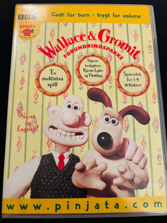 Wallace & Gromit Forundringspakke. PC.
