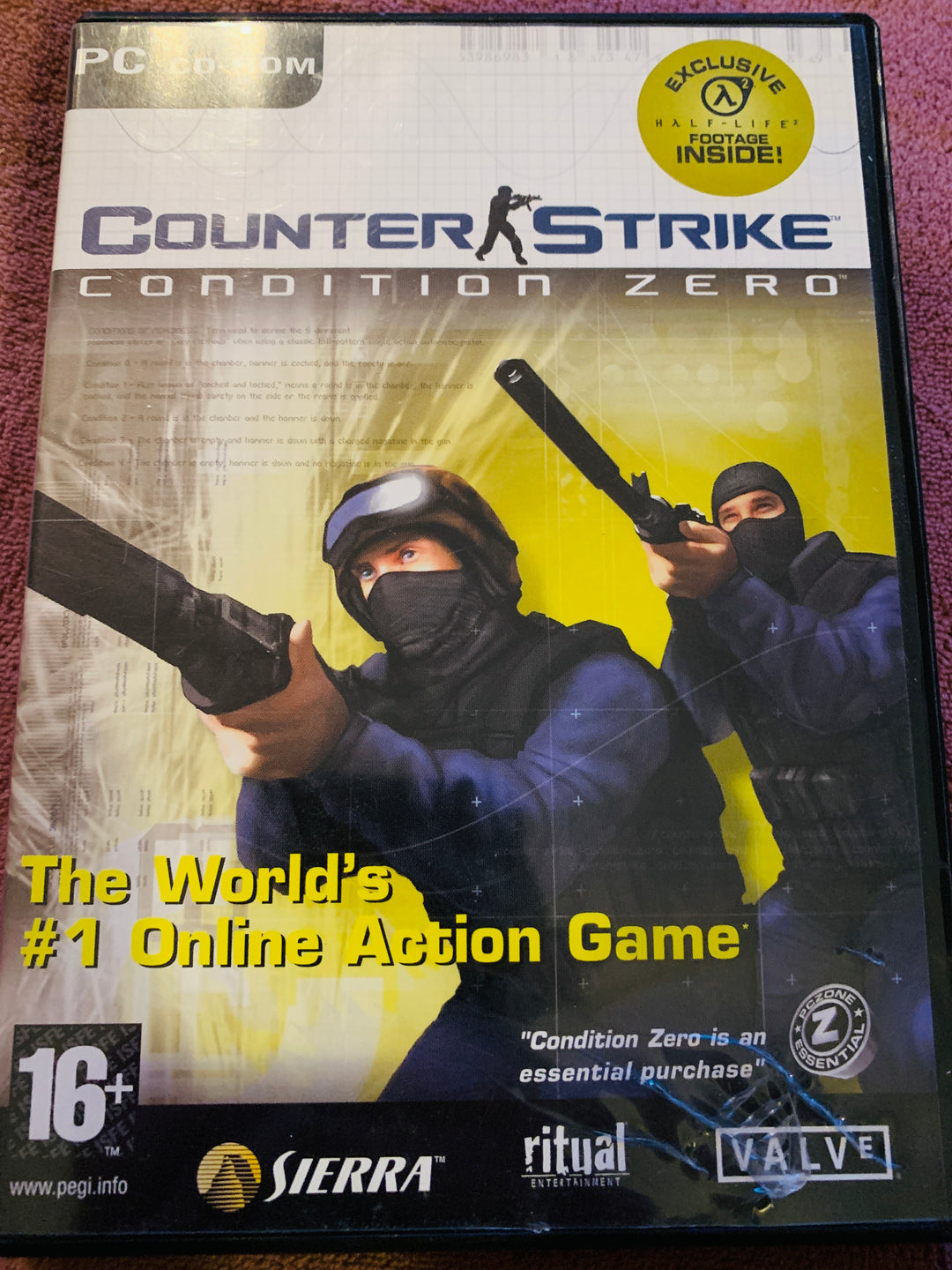 Counter-Strike: Condition Zero. PC.