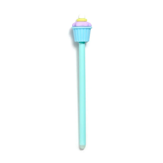 KAWAII - Cupcake  - Head Topper Erasable Gel Pen (Display of 36 pcs)