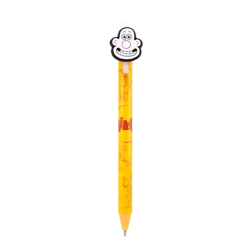 WALLACE & GROMIT - Head Topper Erasable Gel Pen (Display of 36 pcs)