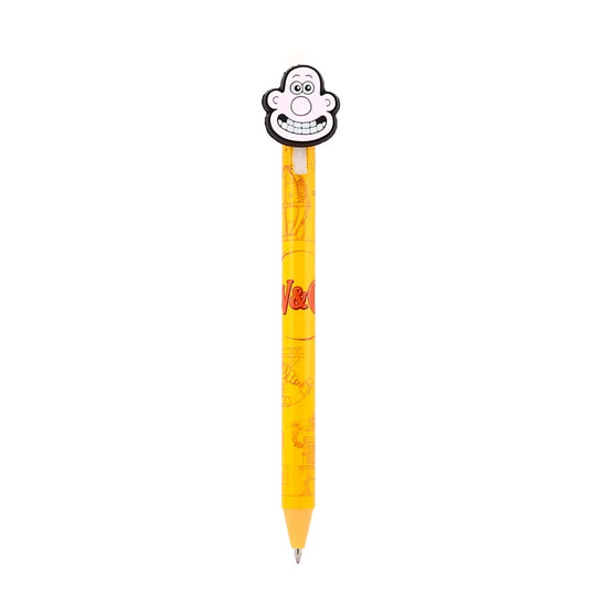 WALLACE & GROMIT - Head Topper Erasable Gel Pen (Display of 36 pcs)
