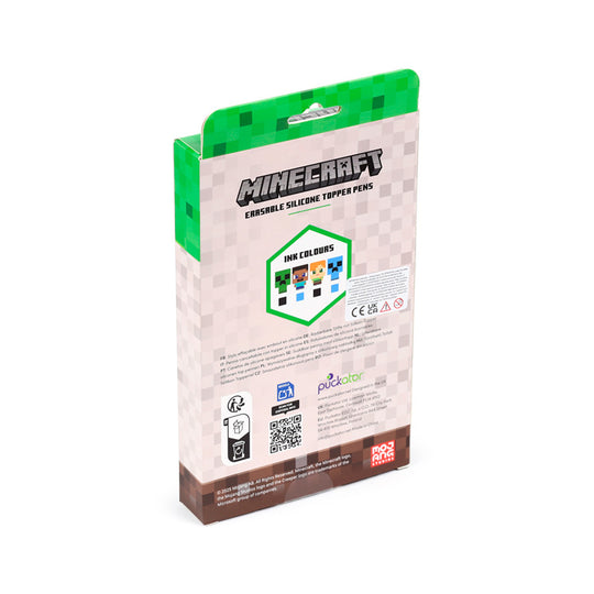 MINECRAFT - Chibi - Set of 4 Head Topper Erasable Gel Pen
