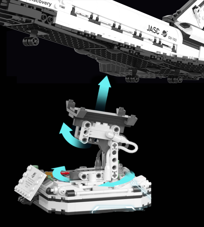 POP SERIES - Construction Kit - Space Shuttle - 950pc
