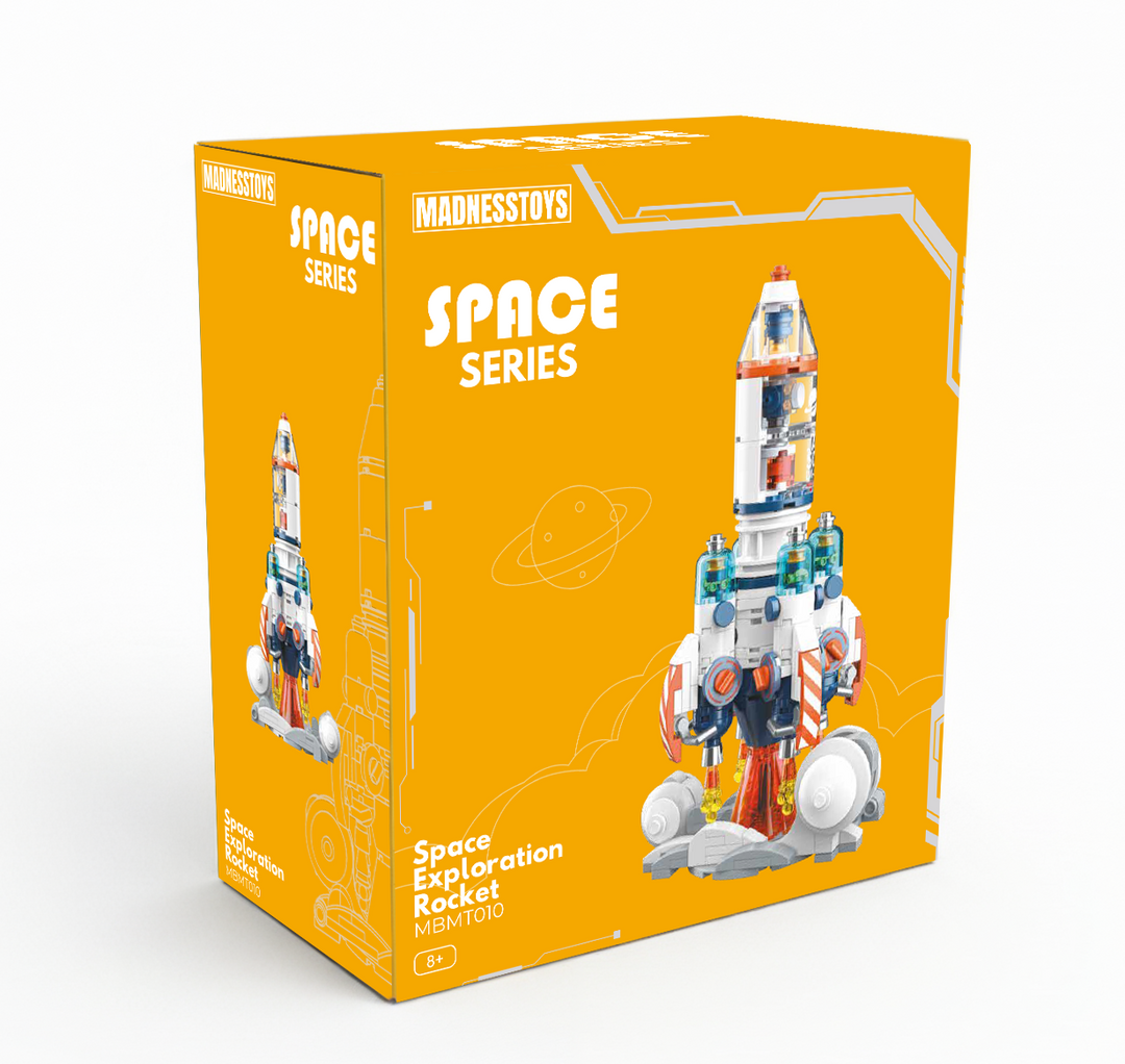POP SERIES - Construction Kit - Space Exploration Rocket - 294pc