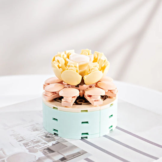 FOREVER FLOWERS - Bricks Succulent - Display 12pcs