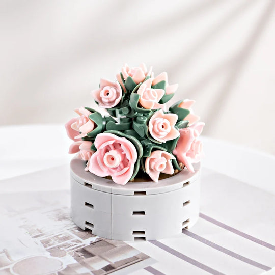 FOREVER FLOWERS - Bricks Succulent - Display 12pcs