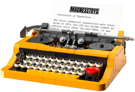 POP SERIES - Construction Kit - 1980 Typewriter - 254pc