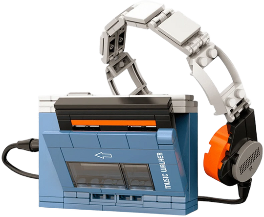 POP SERIES - Construction Kit - 1979 Walkman Cassette Player - 156pc
