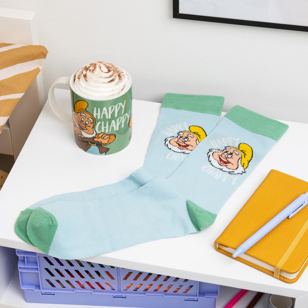 SNOW WHITE - Happy - Mug and Socks