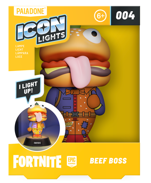 FORTNITE - Beef Boss - Icon Lamp 4,3inch