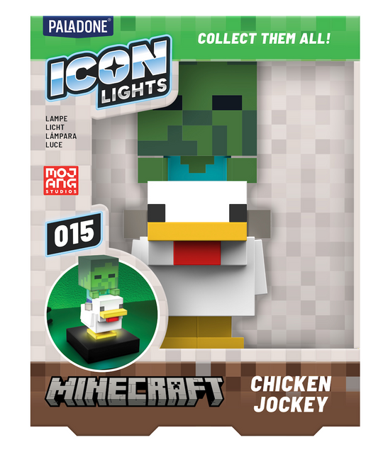 MINECRAFT - Chicken Jockey - Icon Lamp 4,3inch