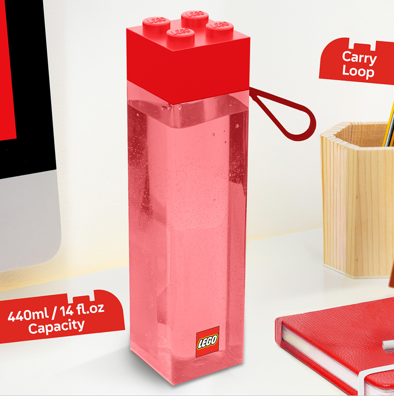 LEGO - Brick Plastic Bottle 440ml