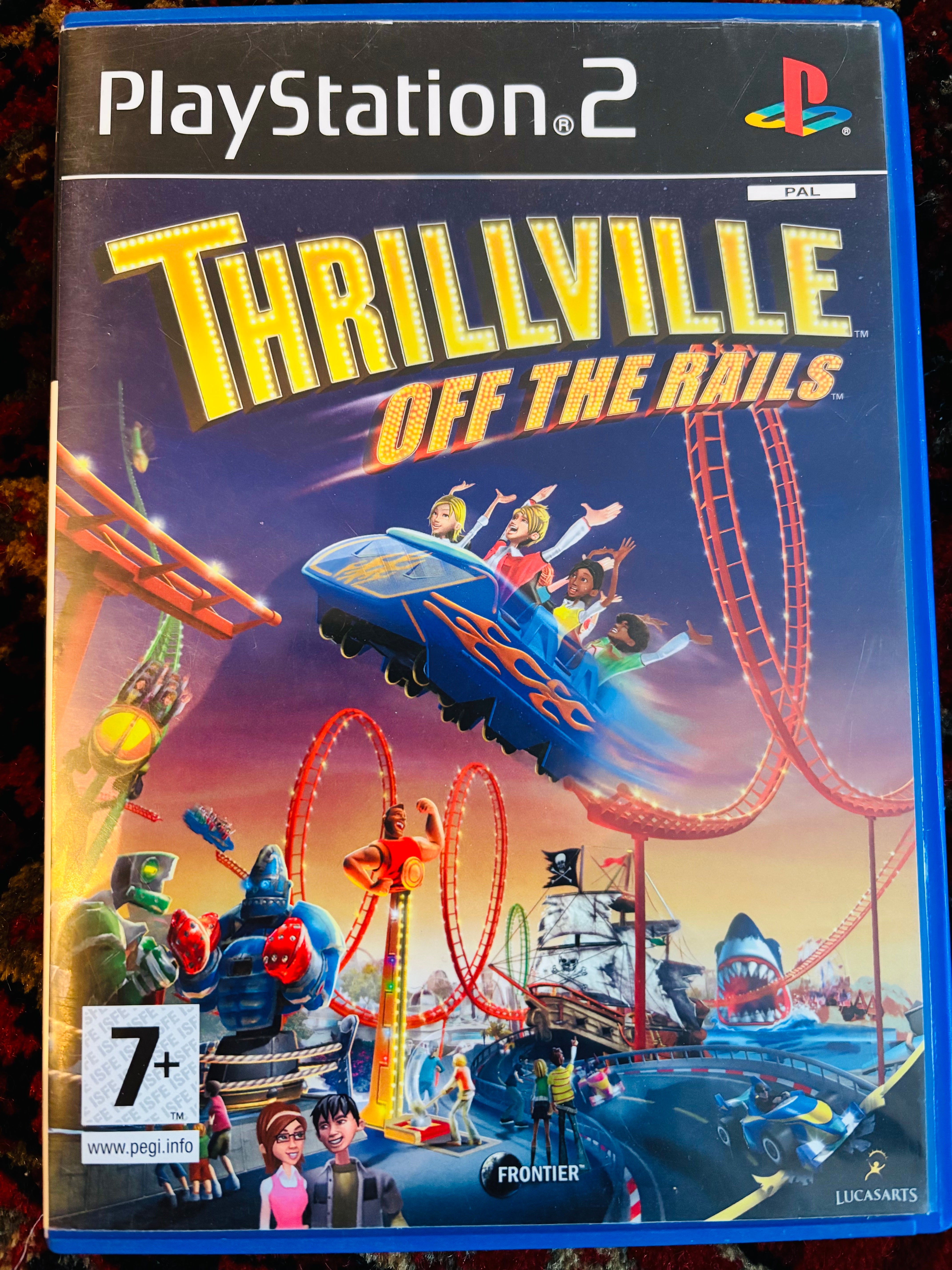 Thrillville: Off the Rails. PS2.