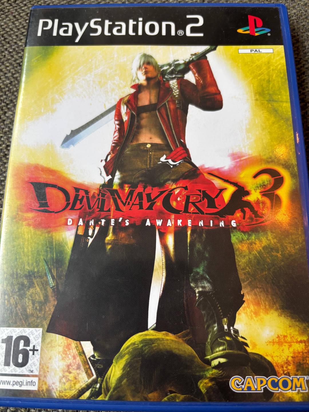 Devil May Cry 3: Dante's Awakening. PS2.