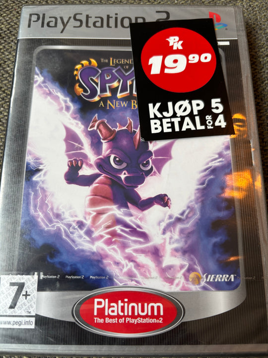 The Legend of Spyro: A New Beginning. PS2. Ny i plast!