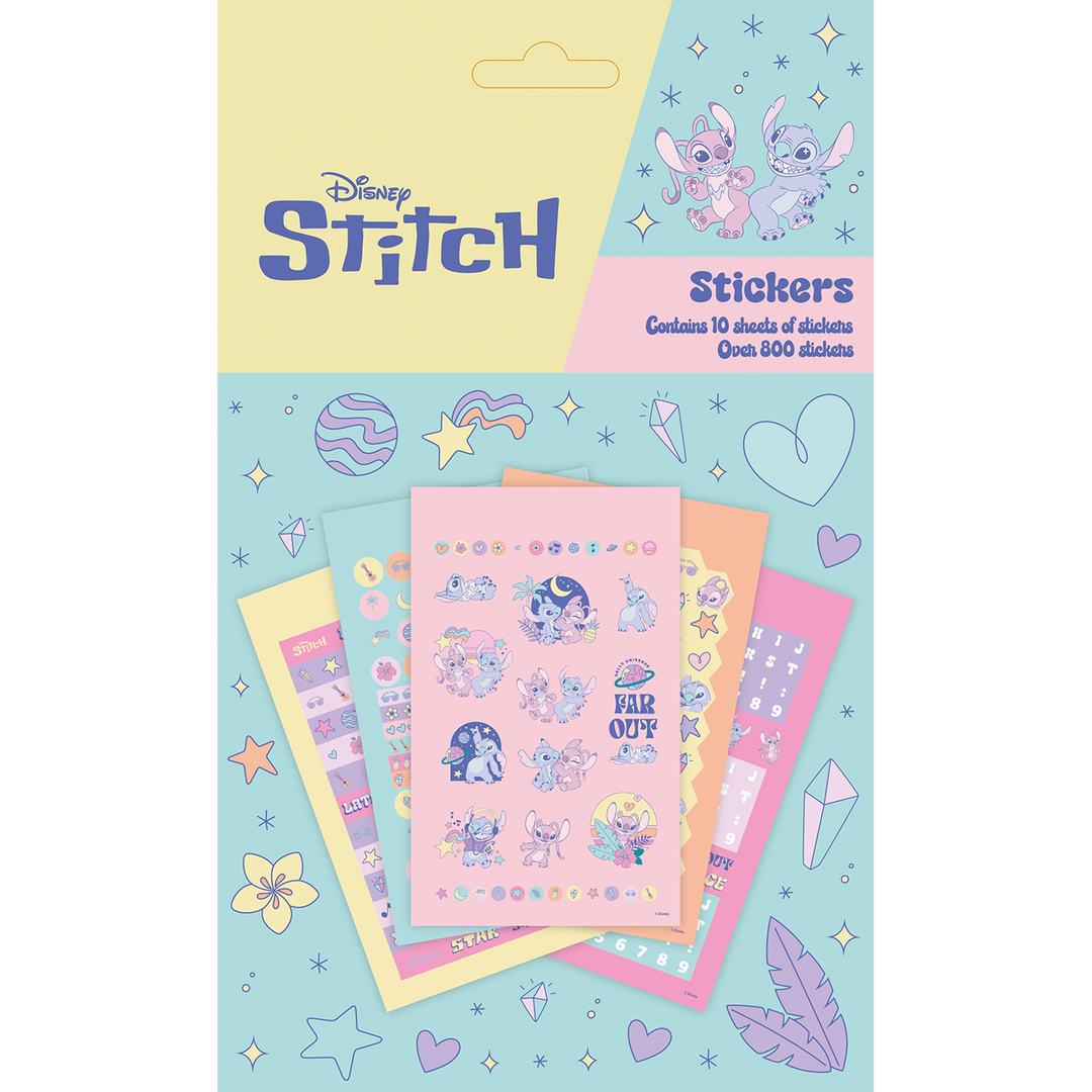 STITCH & ANGEL - Space Rocks - Stickers Pack 800pc