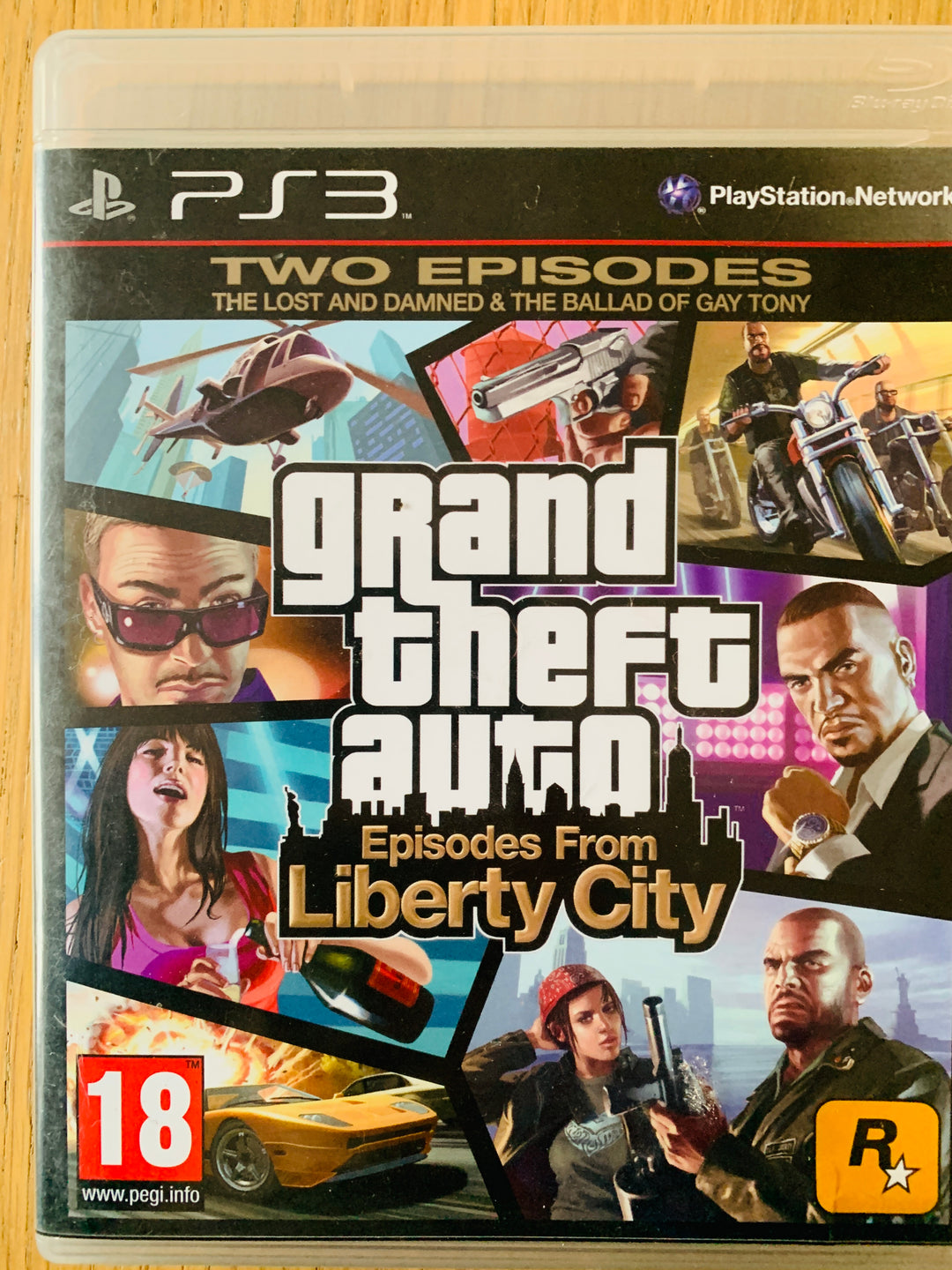 Grand Theft Auto: Episodes from Liberty City. PS3.