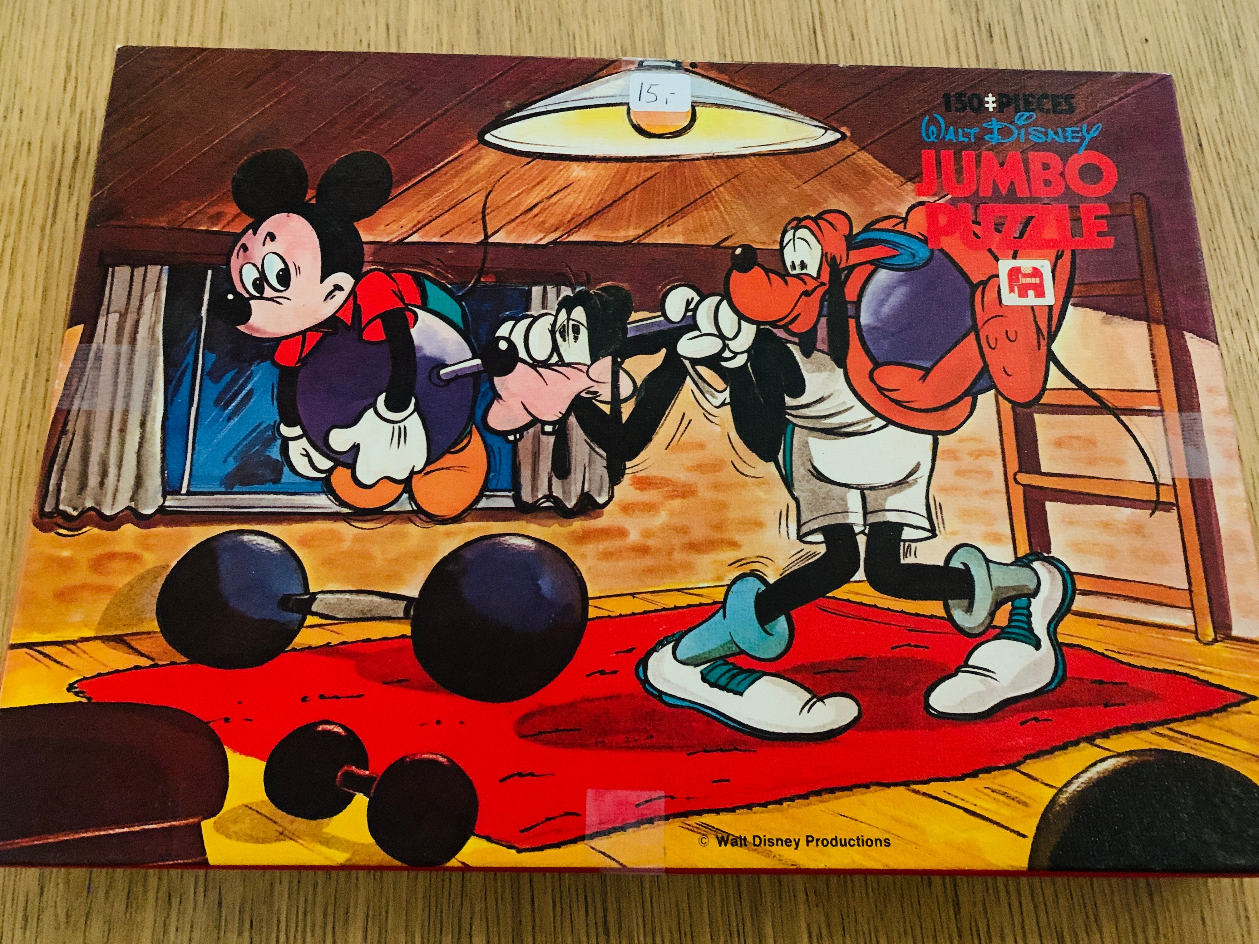 Mickey Mouse Jumbo Puzzle. Puslespill.