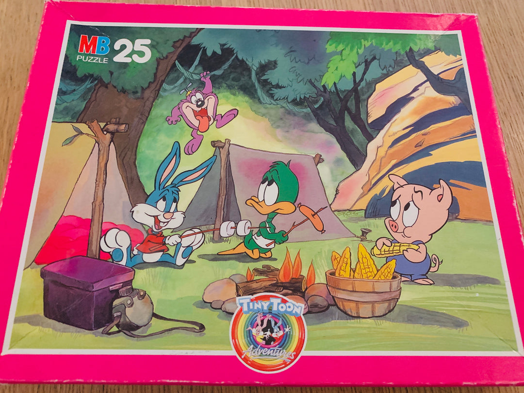 Tiny Toon Adventures Camping. Puslespill.