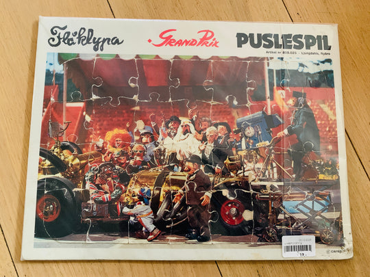 Flåklypa Grand Prix. Puslespill.