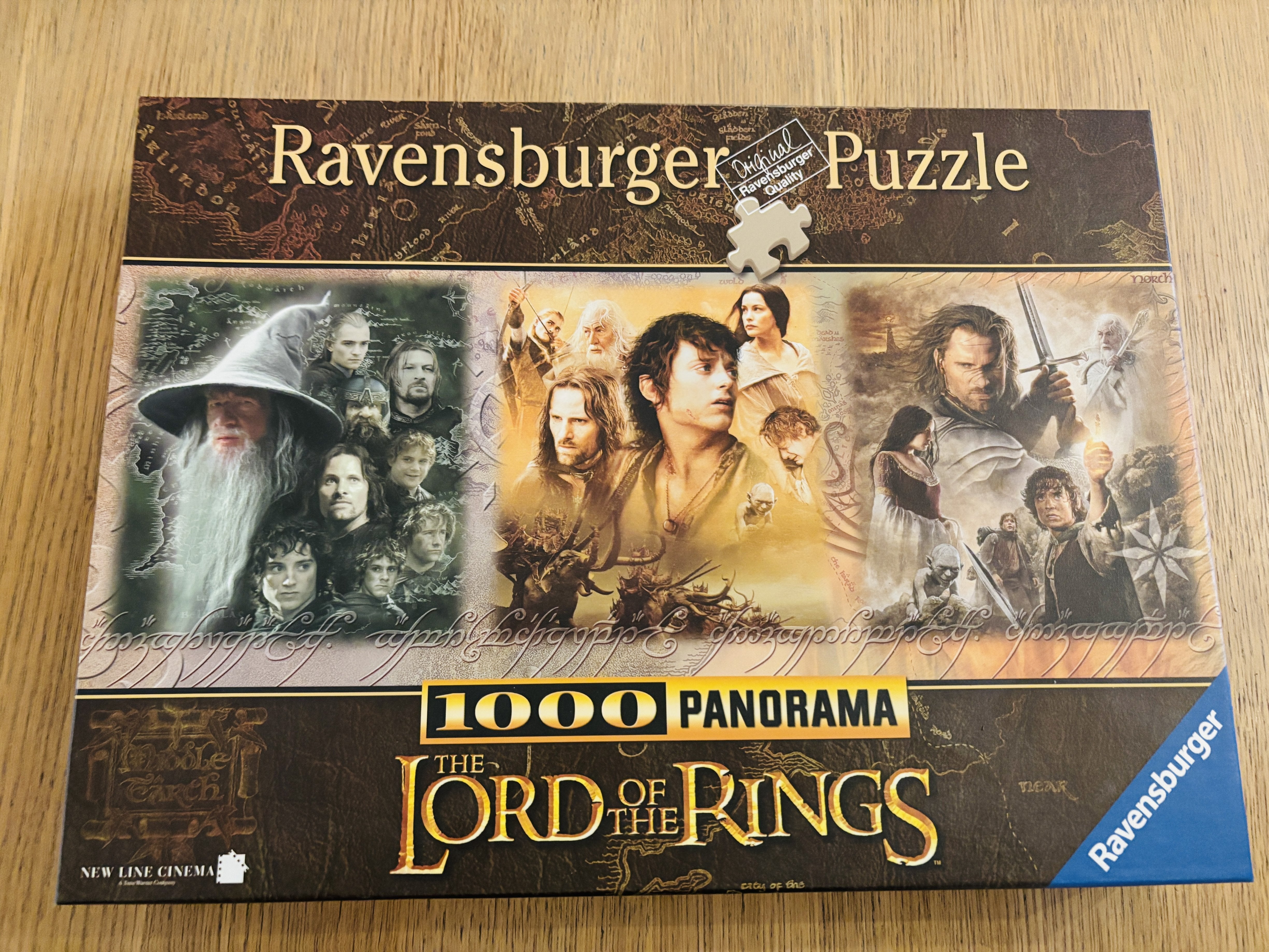The Lord of the Rings. Puslespill.