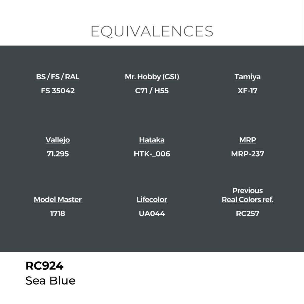 Real Colors: Sea Blue 17 ml.