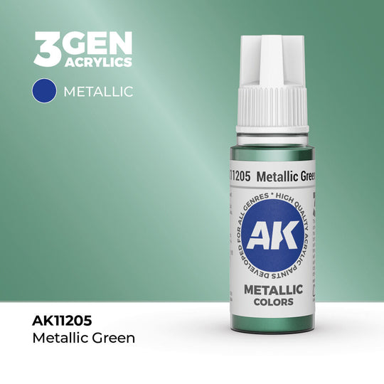 Metallic Green 17ml